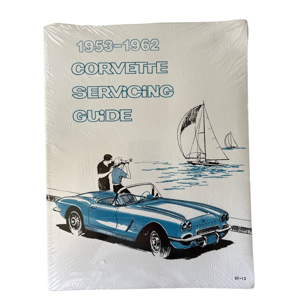 Corvette Servicing Guide Book Manual 1959-1963 Chevrolet Factory Sealed ST-12